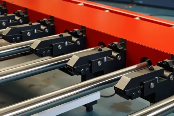Clamping System of V Grooving Machine