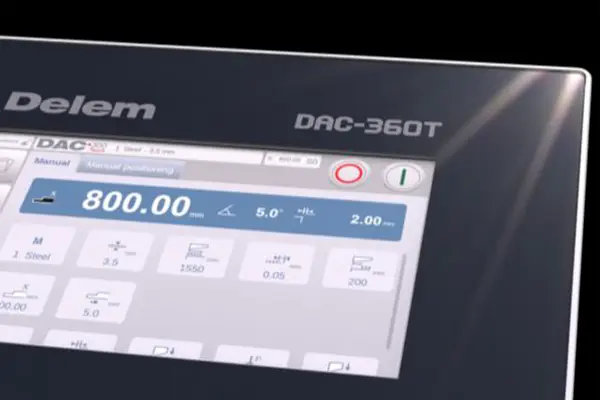 DAC-360T control system featurin