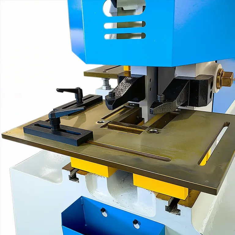 Notching Station of Ironworker